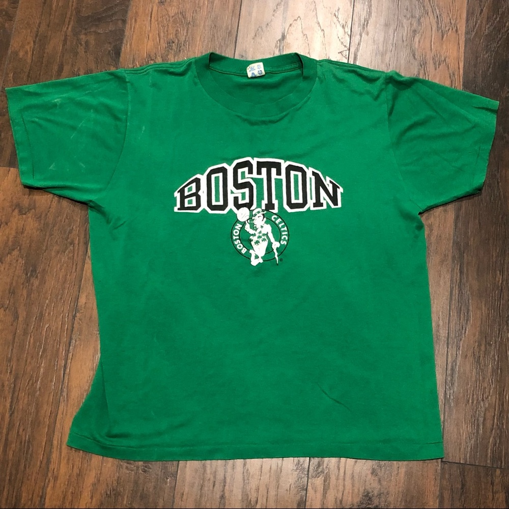 Boston Celtics Vintage Champion Single Stitch T-Shirt XL